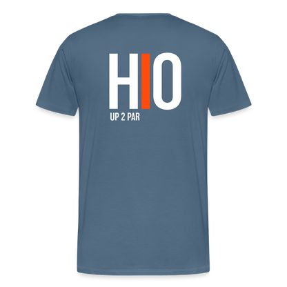 Herren T-Shirt HIO - Blaugrau