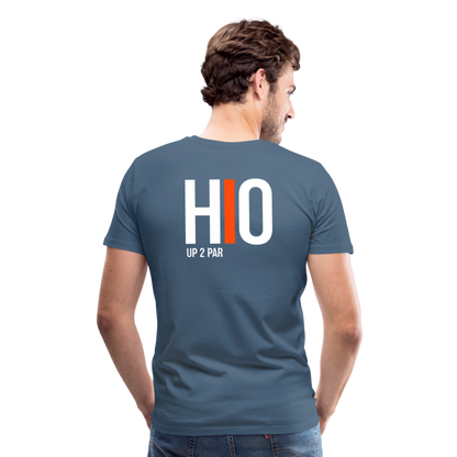 Herren T-Shirt HIO - Blaugrau