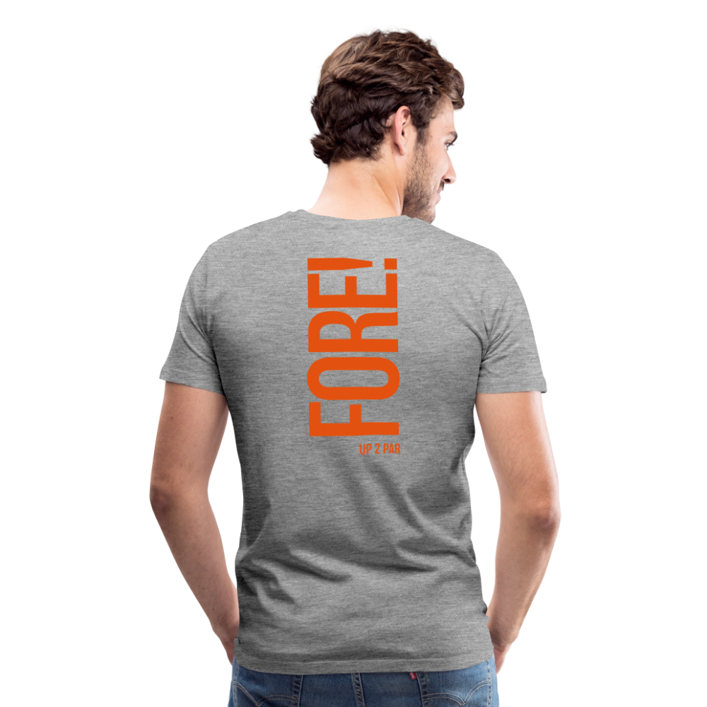 Herren T-Shirt FORE - Grau meliert