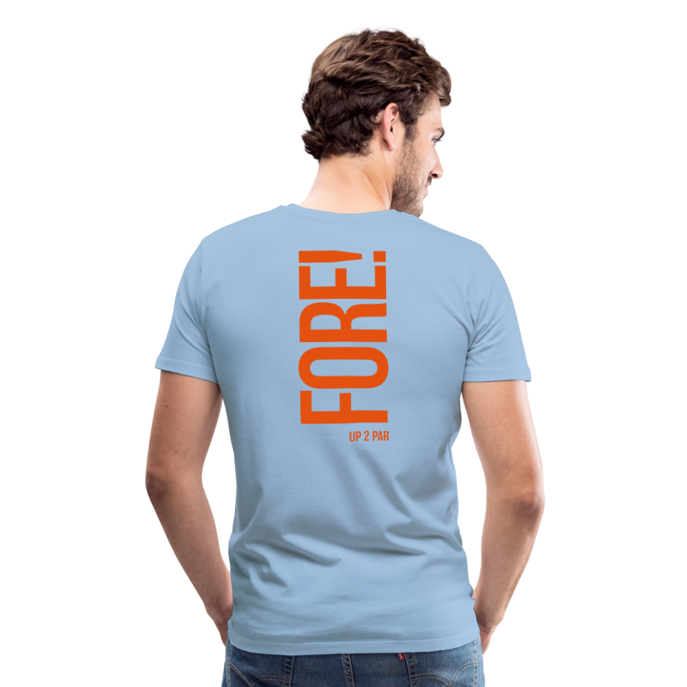 Herren T-Shirt FORE - Sky