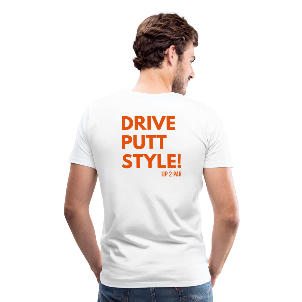 Golf T-Shirt Herren - STYLE - Weiß