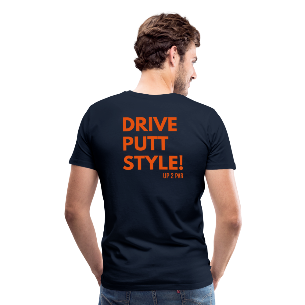 Golf T-Shirt Herren - STYLE - Navy