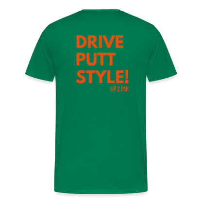 Golf T-Shirt Herren - STYLE - Kelly Green