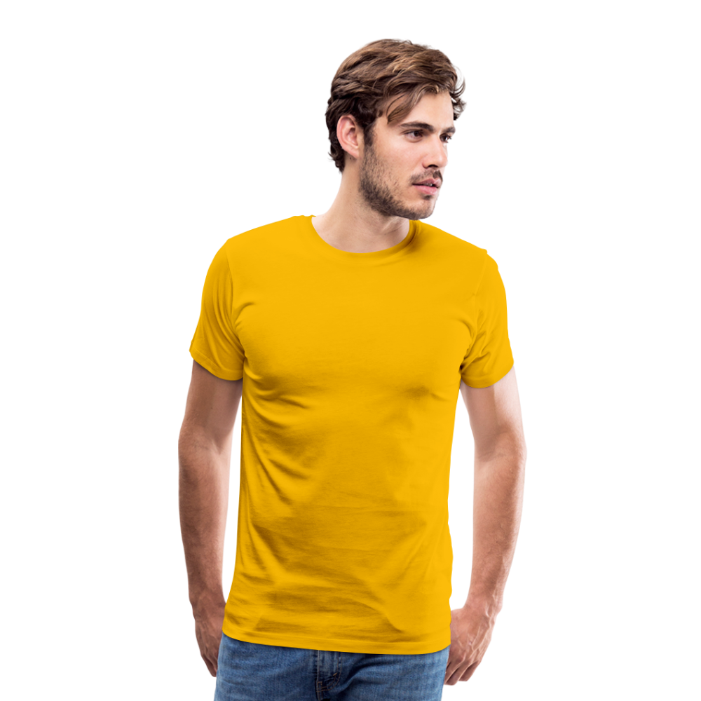 Golf T-Shirt Herren UP 2 PAR - Sonnengelb