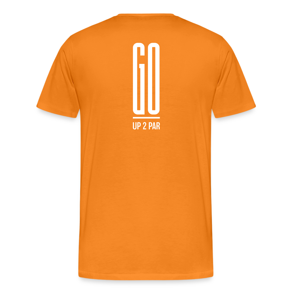 Golf T-Shirt Herren - GO - Orange