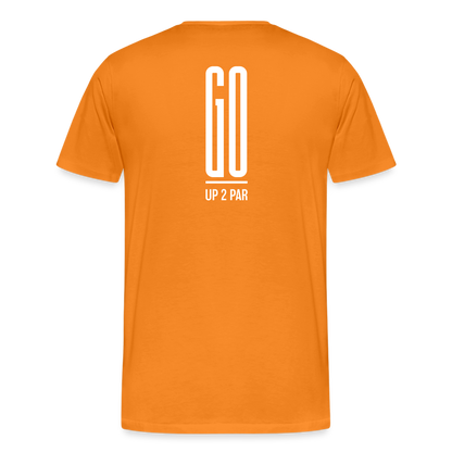 Golf T-Shirt Herren - GO - Orange