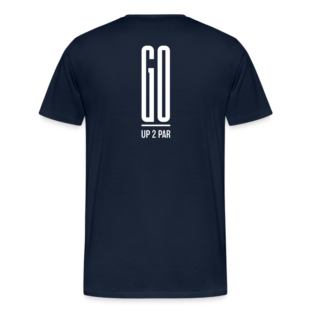 Golf T-Shirt Herren - GO - Navy