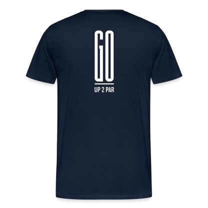 Golf T-Shirt Herren - GO - Navy