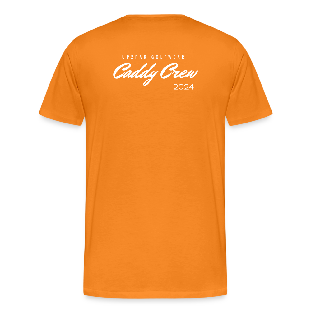 Golf T-Shirt Herren - CADDY - Orange