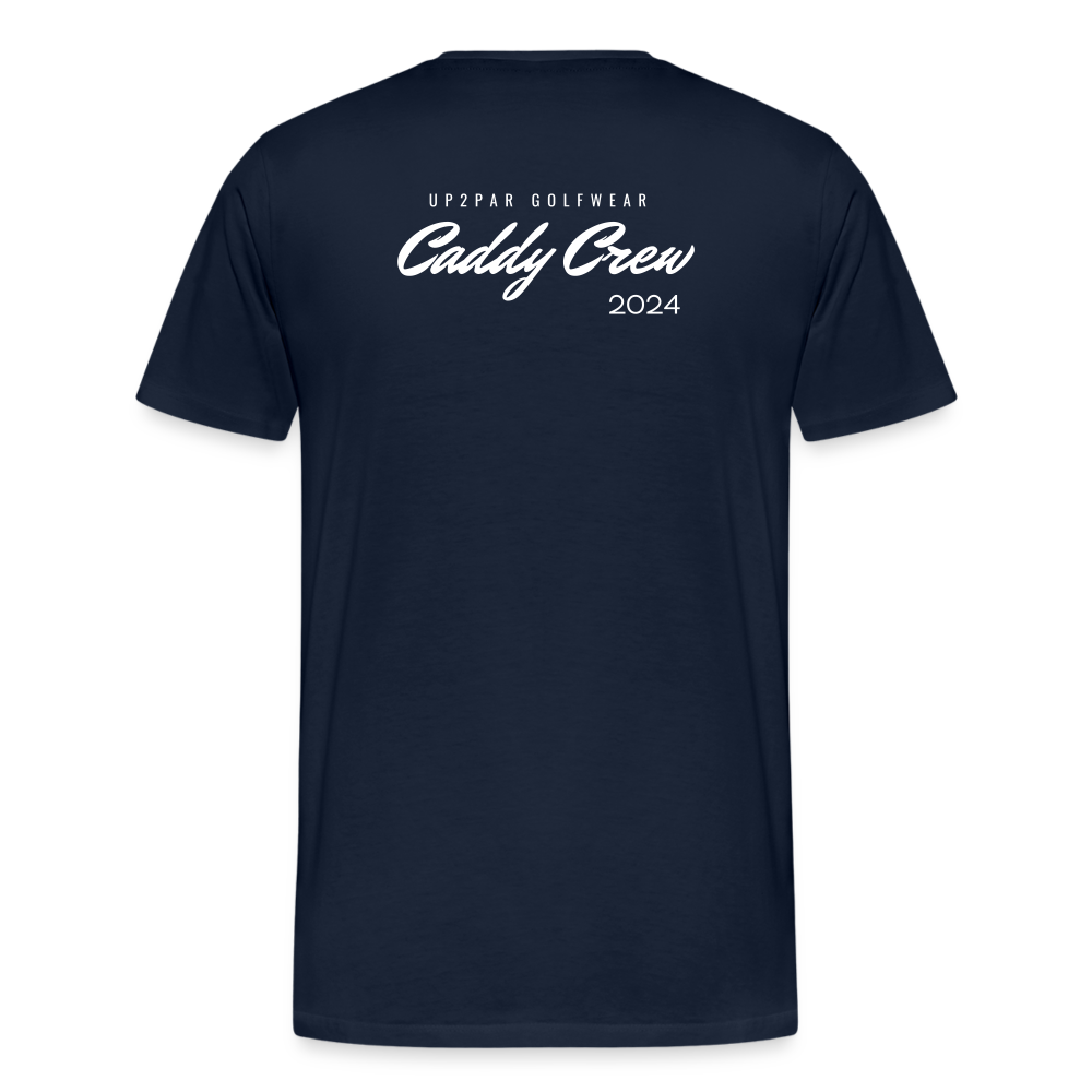 Golf T-Shirt Herren - CADDY - Navy