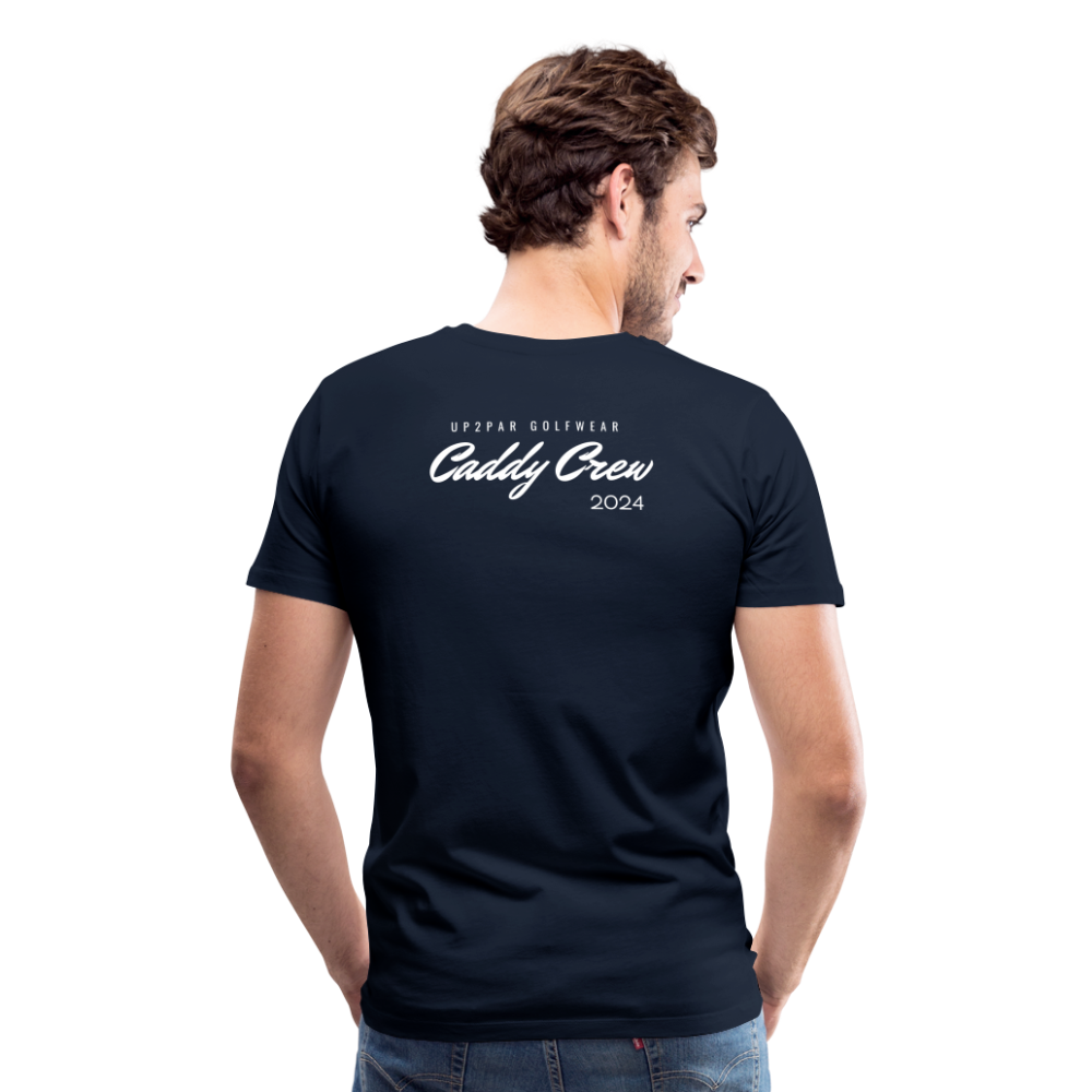 Golf T-Shirt Herren - CADDY - Navy