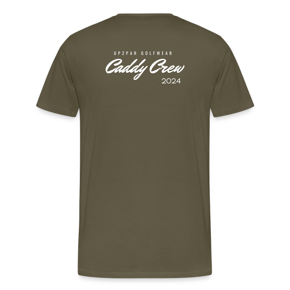 Golf T-Shirt Herren - CADDY - Khaki