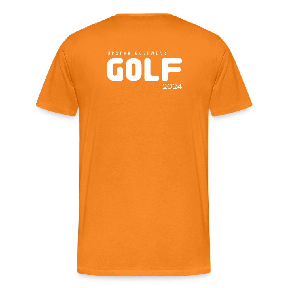 Golf T-Shirt Herren - GOLF - Orange