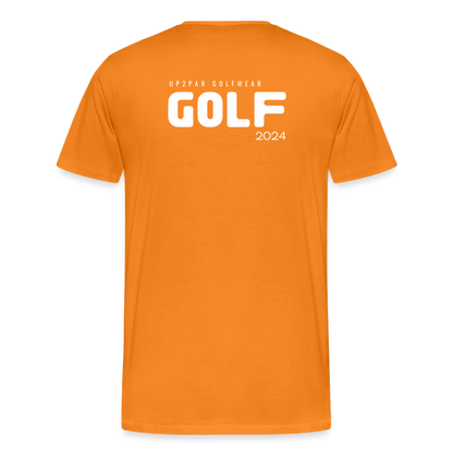 Golf T-Shirt Herren - GOLF - Orange