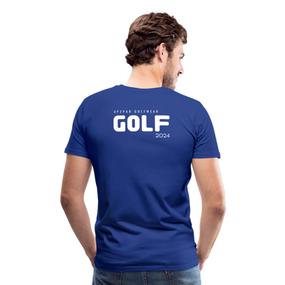 Golf T-Shirt Herren - GOLF - Königsblau