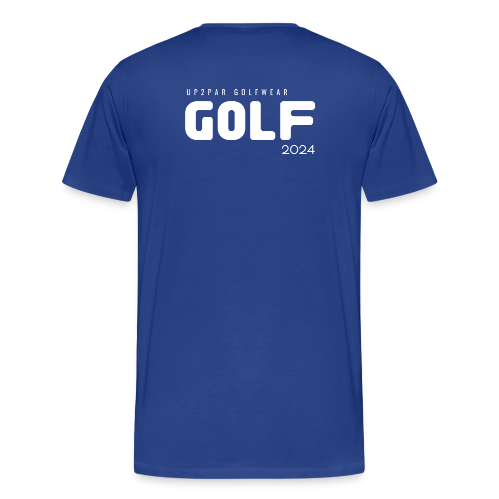 Golf T-Shirt Herren - GOLF - Königsblau