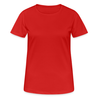 Golf T-Shirt Damen  atmungsaktiv - GOLF - Rot