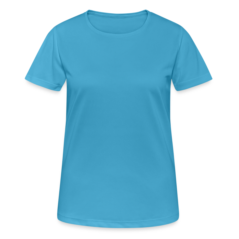 Golf T-Shirt Damen  atmungsaktiv - GOLF - Saphirblau