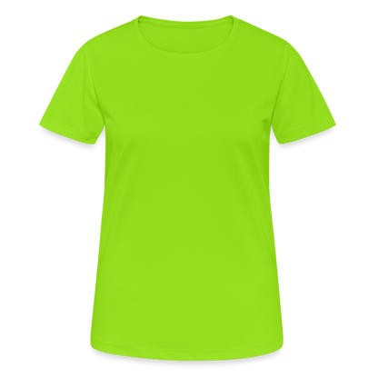 Golf T-Shirt Damen  atmungsaktiv - GO - Neongrün