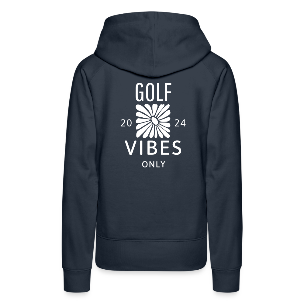 Golf Hoodie Damen - VIBES - Navy