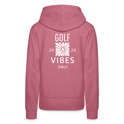 Golf Hoodie Damen - VIBES - Malve