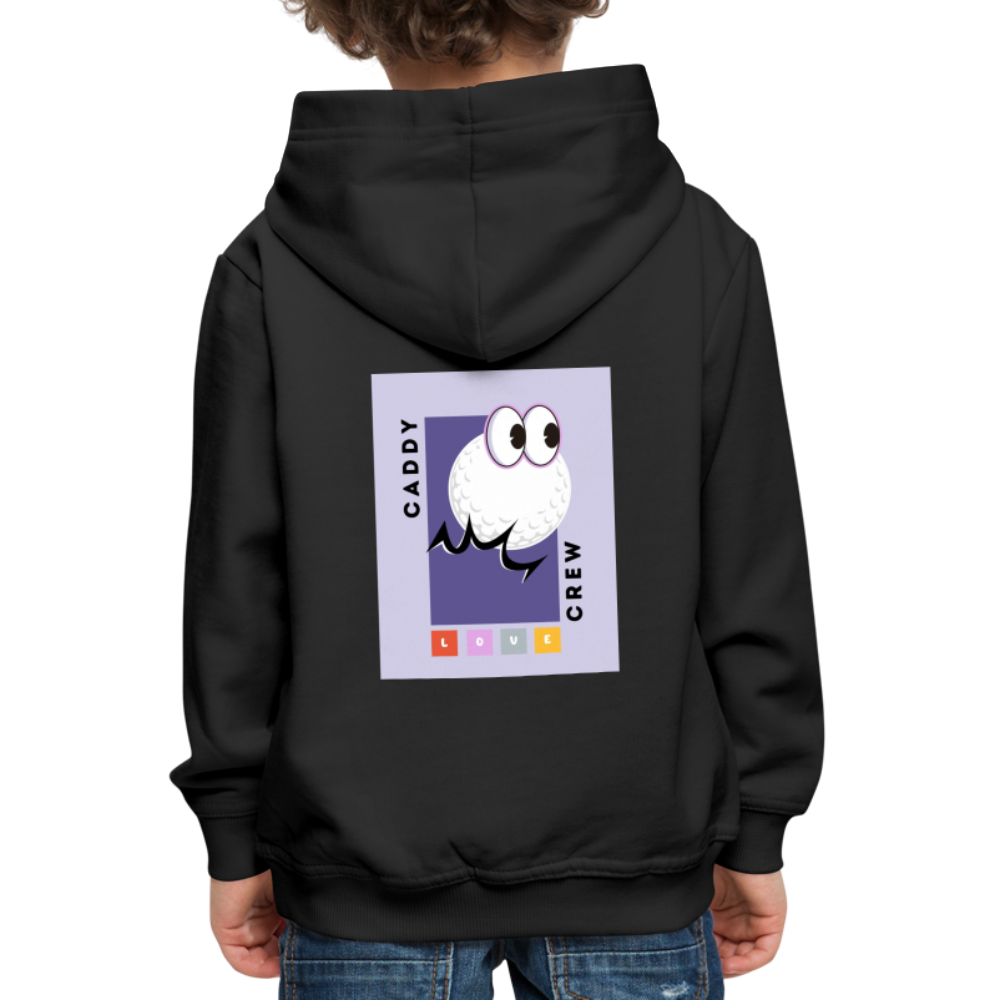 Kids Hoodie CADDY - Schwarz