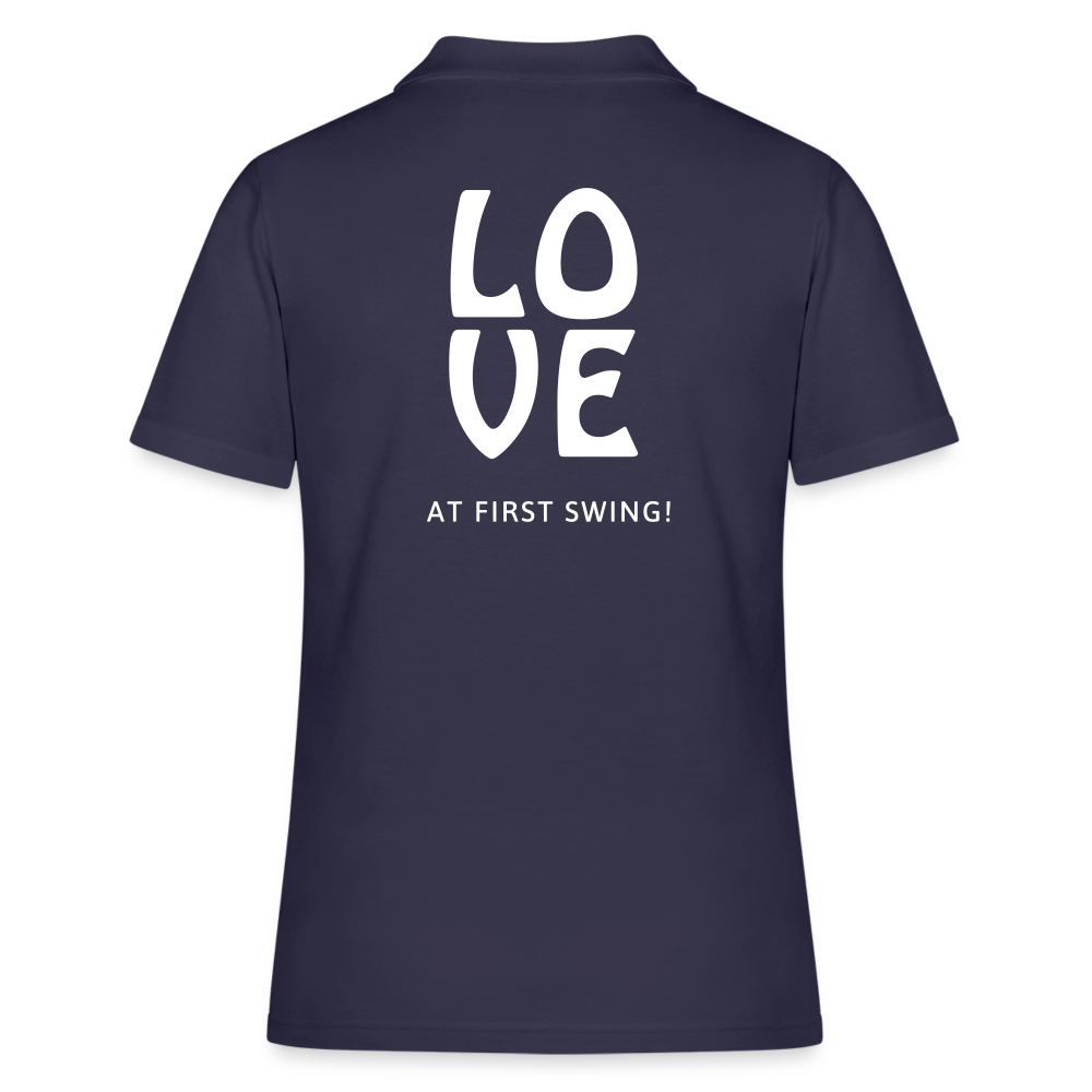 Golf Polo Shirt Damen - Love - Navy