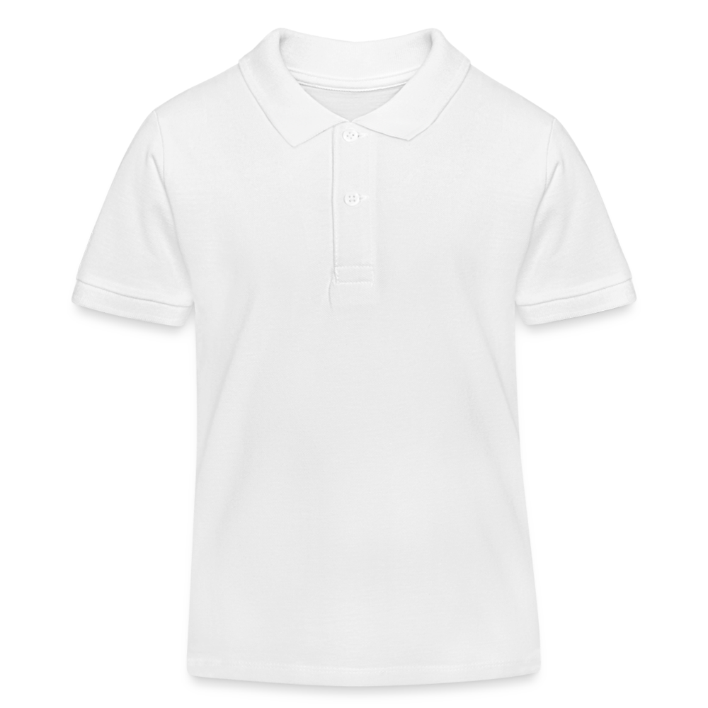 Kinder Bio Golf Polo - Shirt - PRINCESS - Weiß