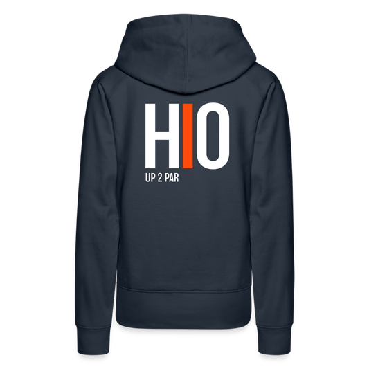 Damen Hoodie HIO - Navy