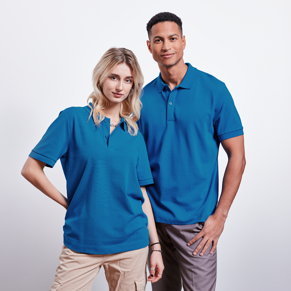 Golf Polo Shirt Herren - HIO - Königsblau