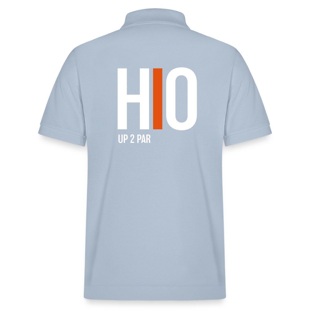 Golf Polo Shirt Herren - HIO - sky Blue