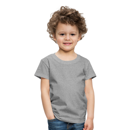 Kinder T Shirt - Grau meliert