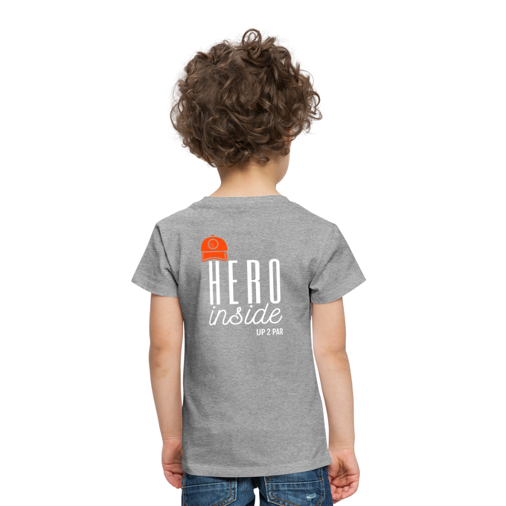 Kinder T Shirt - Grau meliert