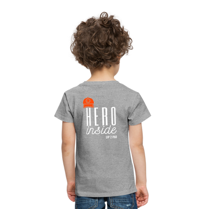 Kinder T Shirt - Grau meliert