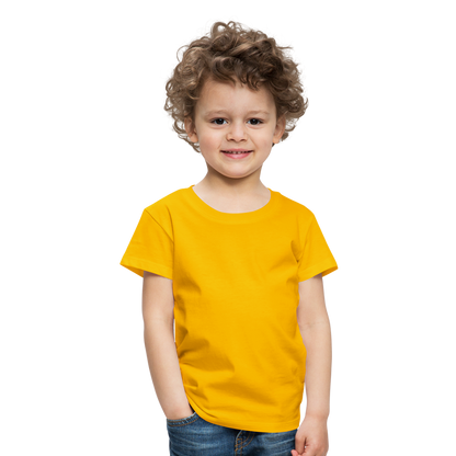 Kinder T Shirt - Sonnengelb