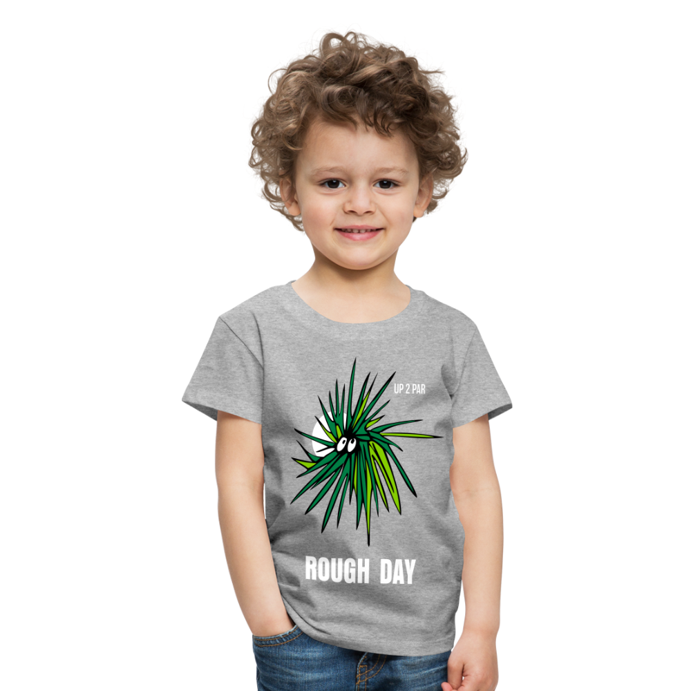 Kids T-Shirt ROUGH - Grau meliert