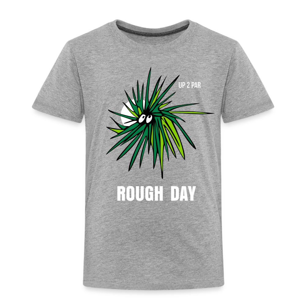 Kids T-Shirt ROUGH - Grau meliert