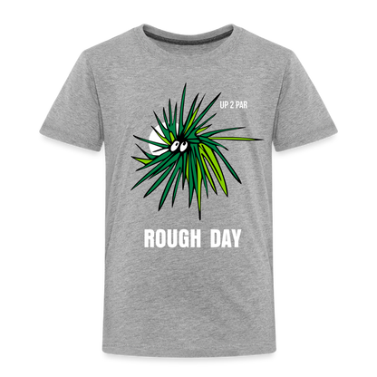 Kids T-Shirt ROUGH - Grau meliert