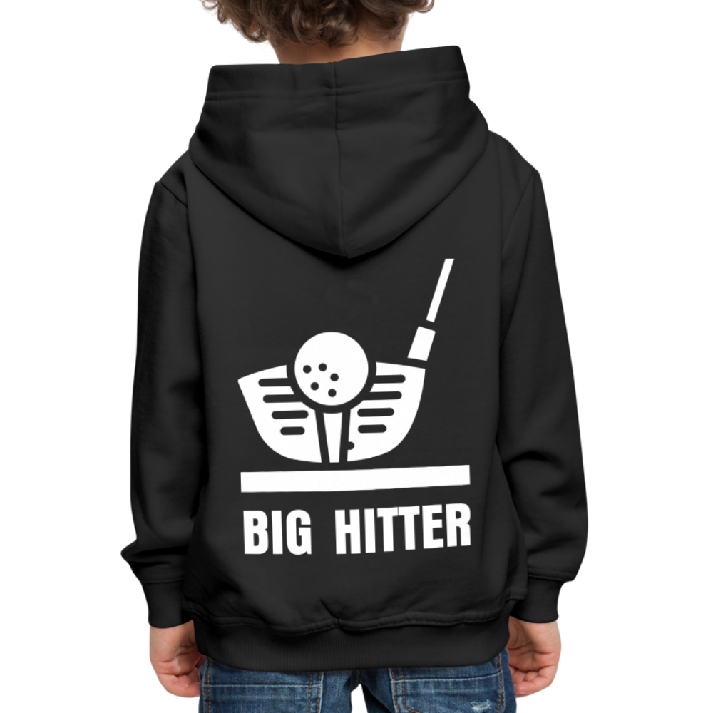 Kids Hoodie BIG HITTER - Schwarz