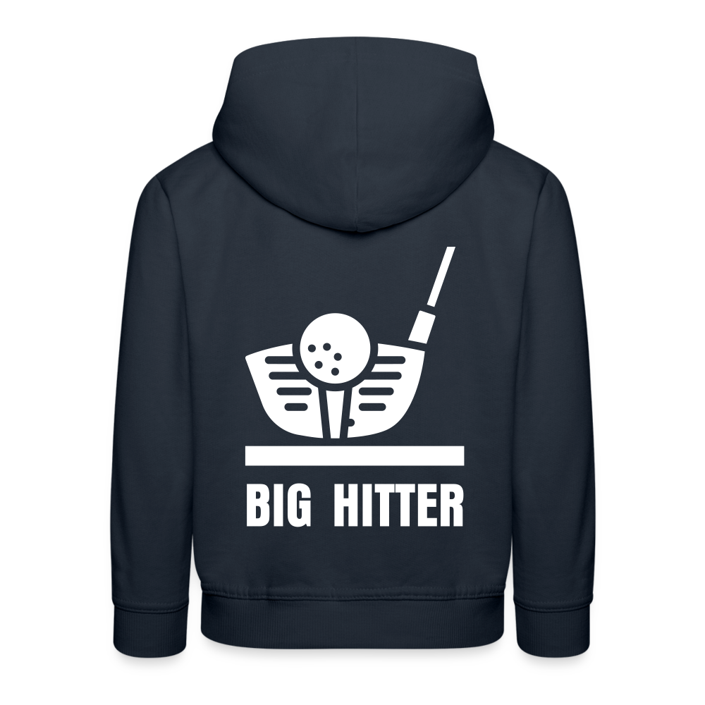 Kids Hoodie BIG HITTER - Navy