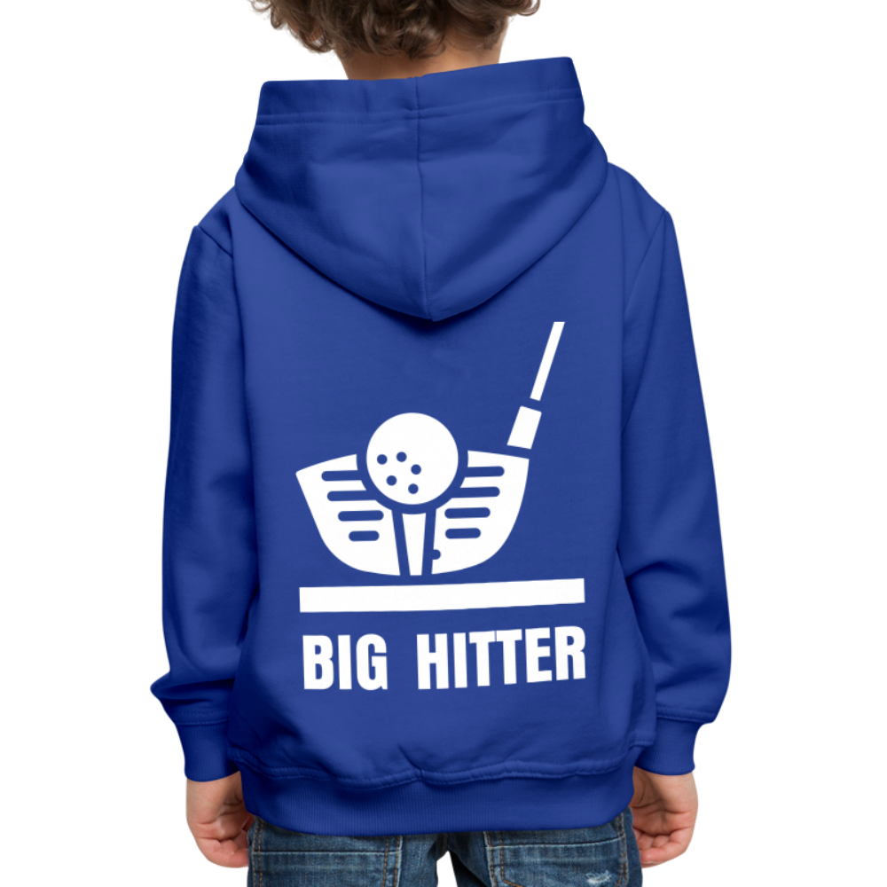 Kids Hoodie BIG HITTER - Royalblau