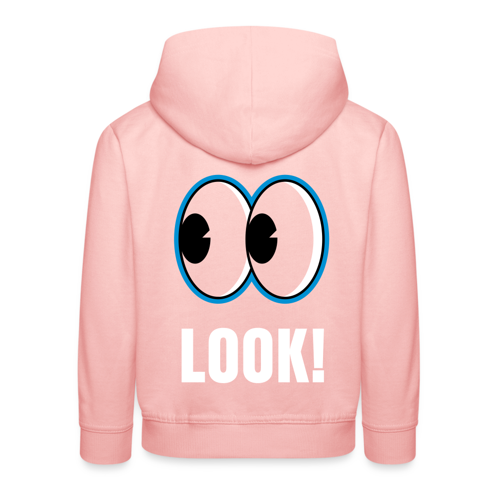 Kids Hoodie LOOK - Kristallrosa