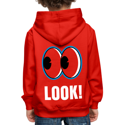 Kids Hoodie LOOK - Rot