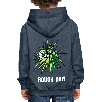 Kids Hoodie ROUGH - Jeansblau