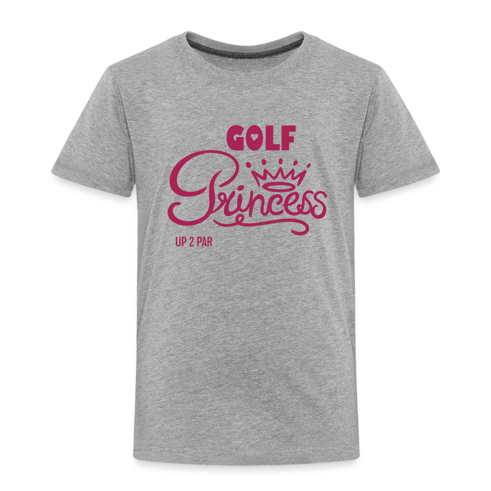 Kids T-Shirt PRINCESS - Grau meliert