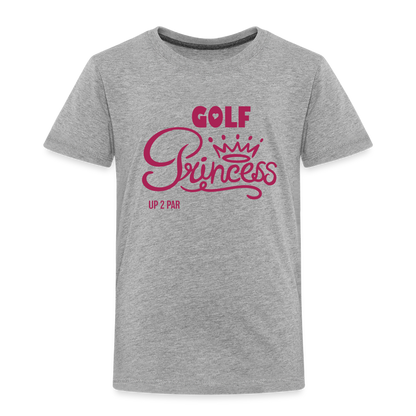 Kids T-Shirt PRINCESS - Grau meliert